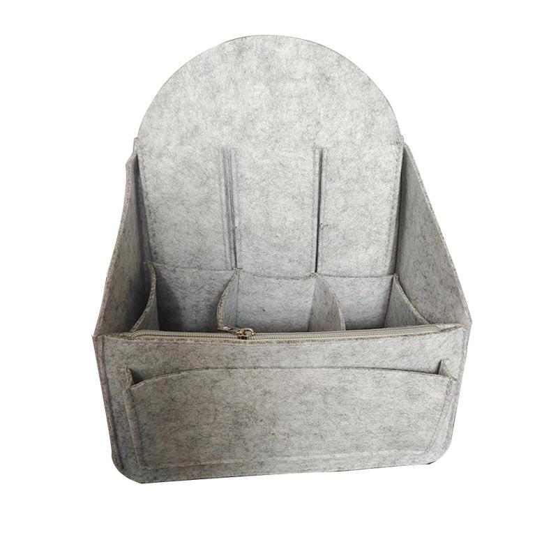 Insert de Sac à Dos Portable Petit Sac Sacs à Cosmétiques Organisateur de Maquillage Sac de Voyage Intérieur S'adapte à Divers Sacs Pochettes en Feutre pour Femmes
