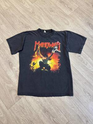 Vzácné Vintage Manowar Triumph Of Steel World Tour 1992 Tričko