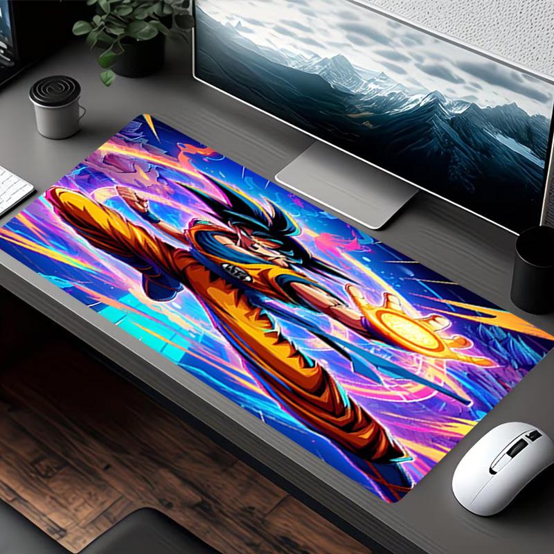 DRAGON BALL Print Mouse Pad, for Keyboard Pad Laptop PC Mat for Office Home Use, Desk Decor, Perfect Birthday Gift for Gamers