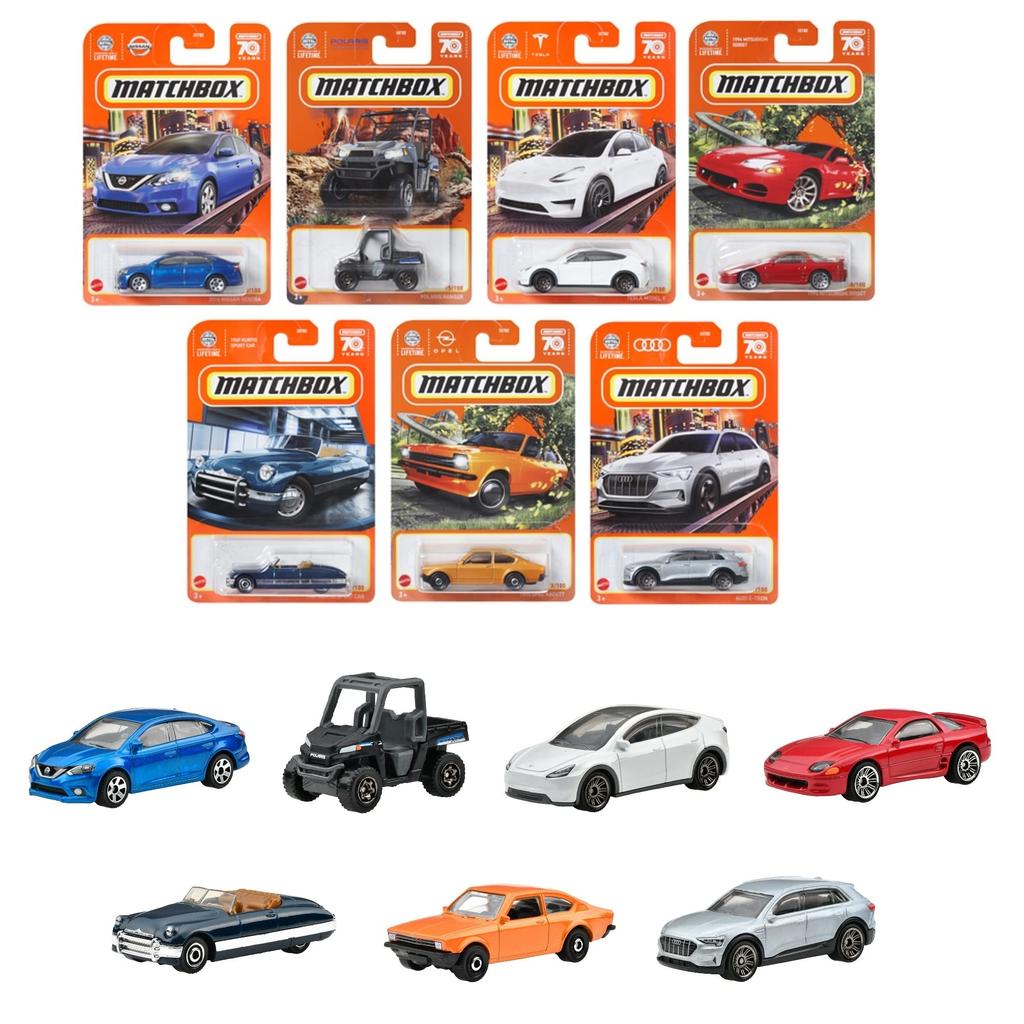 MATTEL Matchbox Basic Car Assortment Mini Cars Box Years Old and [24 Sold] [3 Up] 980P-30782