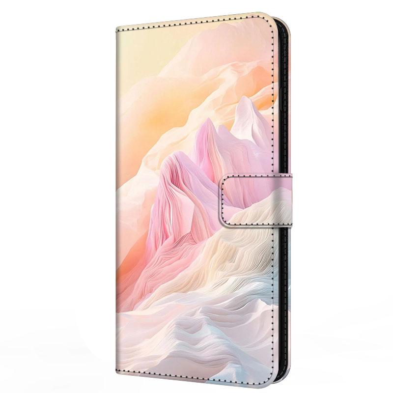For Samsung A16 Magnetic Wallet Shell Relief Capa Leather Case Protector Book Flip Cover Galaxy A06 A56 A26 A36 A 16 06 56 36 26