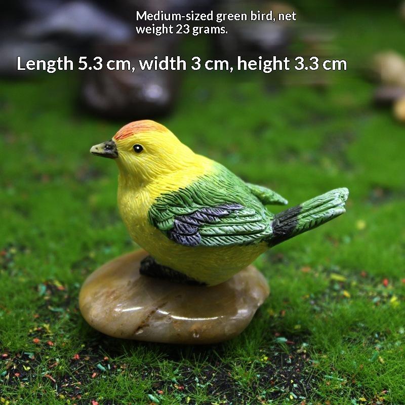 Resin Dollhouse Animal Model Plant Bonsai Ornaments Miniature Figurines Micro Landscape Home Decor Fairy Garden Decor