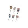 Bear Retractable Badge Reel Chest Card ID Card Clips Cute Easy Pull Buckle  Doctor Students