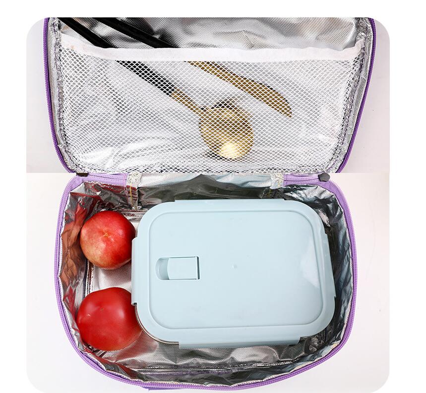 Dětské obědové tašky do školy na piknik kreslené pro děti dospělé Bento taška kabelka hliníková fólie termální ledová izolační balení přenosná