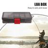 Multi-function Fishing Bait Box Waterproof Portable Fishing Suitcase Removable Dividers Fish Tool Storage Organizer Fishing Tool