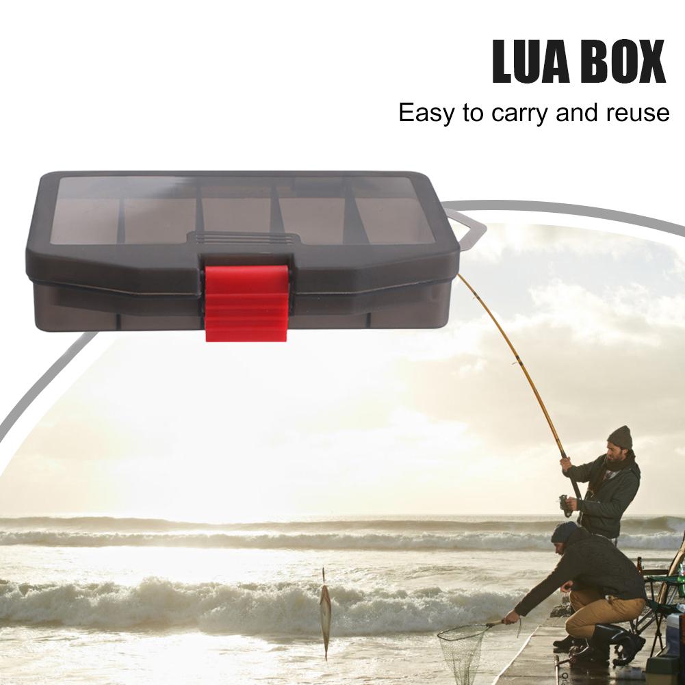 Multi-function Fishing Bait Box Waterproof Portable Fishing Suitcase Removable Dividers Fish Tool Storage Organizer Fishing Tool