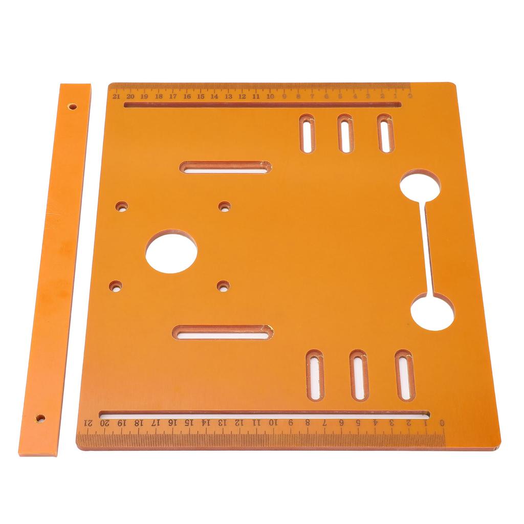 Grundplatte für Schneidemaschine, Kreissäge, Bodenplatte, Tischeinlage, Platte für Holzbearbeitungsprojekte