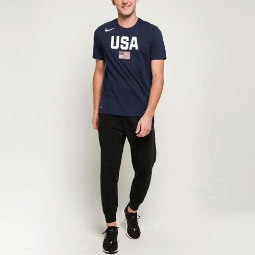 Nike Men's Basketball World Cup Dream Team Short Sleeve T-Shirt, Men's Dark Blue