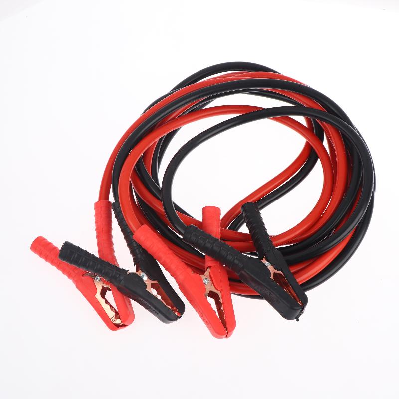 Car Battery Booster Cable Pure Copper 2000A Heavy Duty Jumper Wire All Insulated Clamp For Car Emergency Jump Start