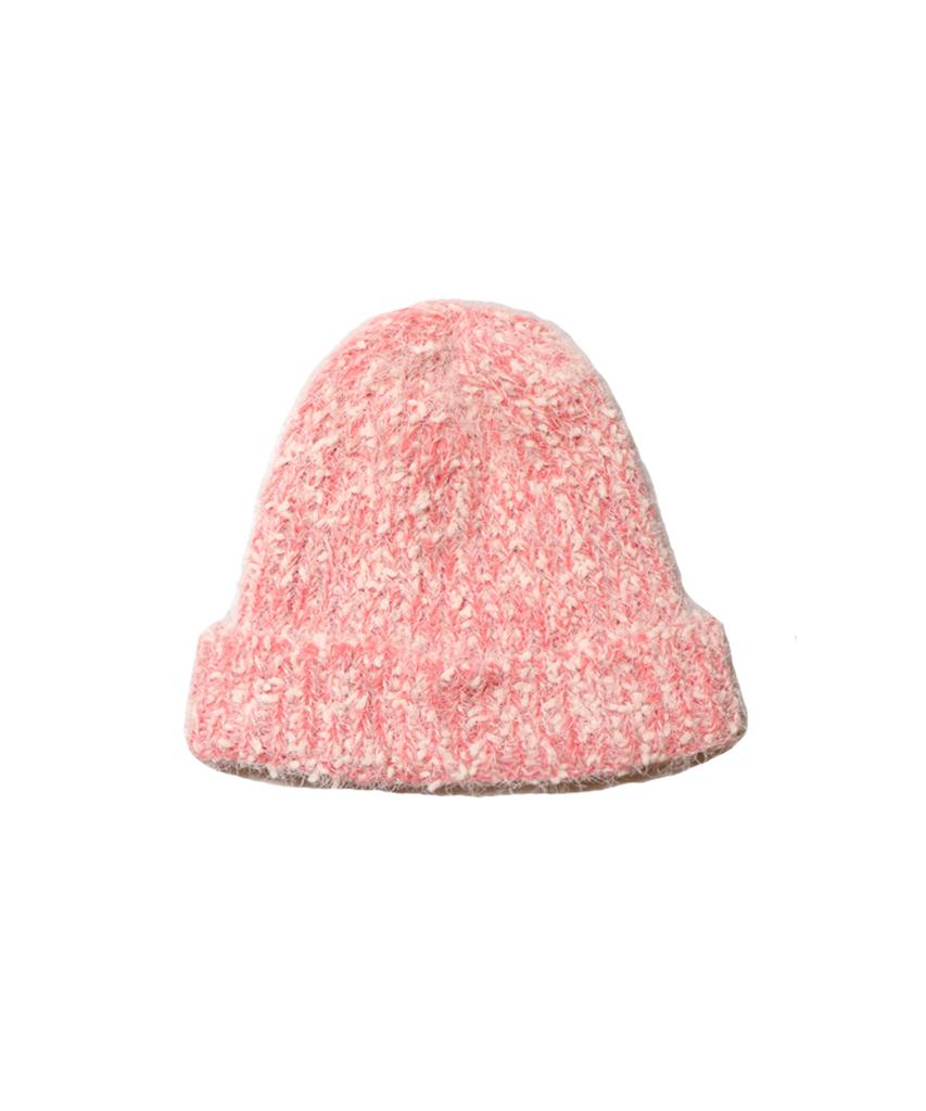 Elkebeullum Lumpy Pink Beanie