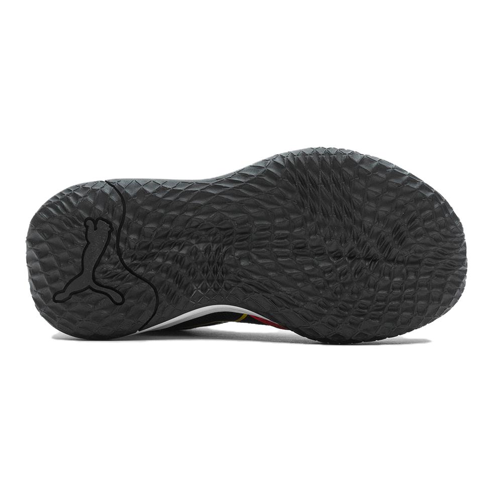 Puma Playmaker AC PS Comfortable Sports Durable Breathable Low Top Casual Shoes Kids Sneaker Black Blue 387354-07