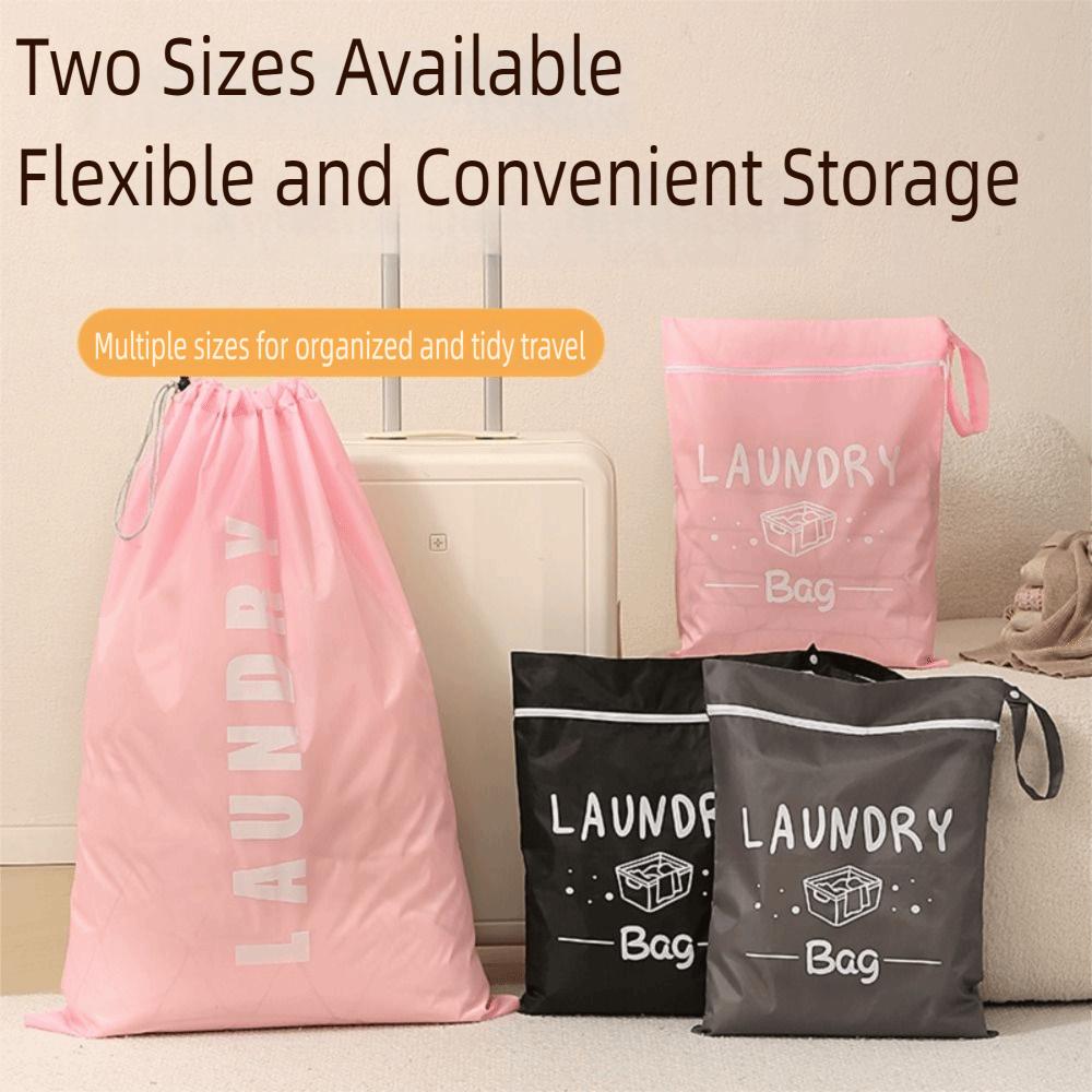 Large Capacity Travel Storage Pouch Machine Washable Laundry Bags Dirty Clothes Organizer