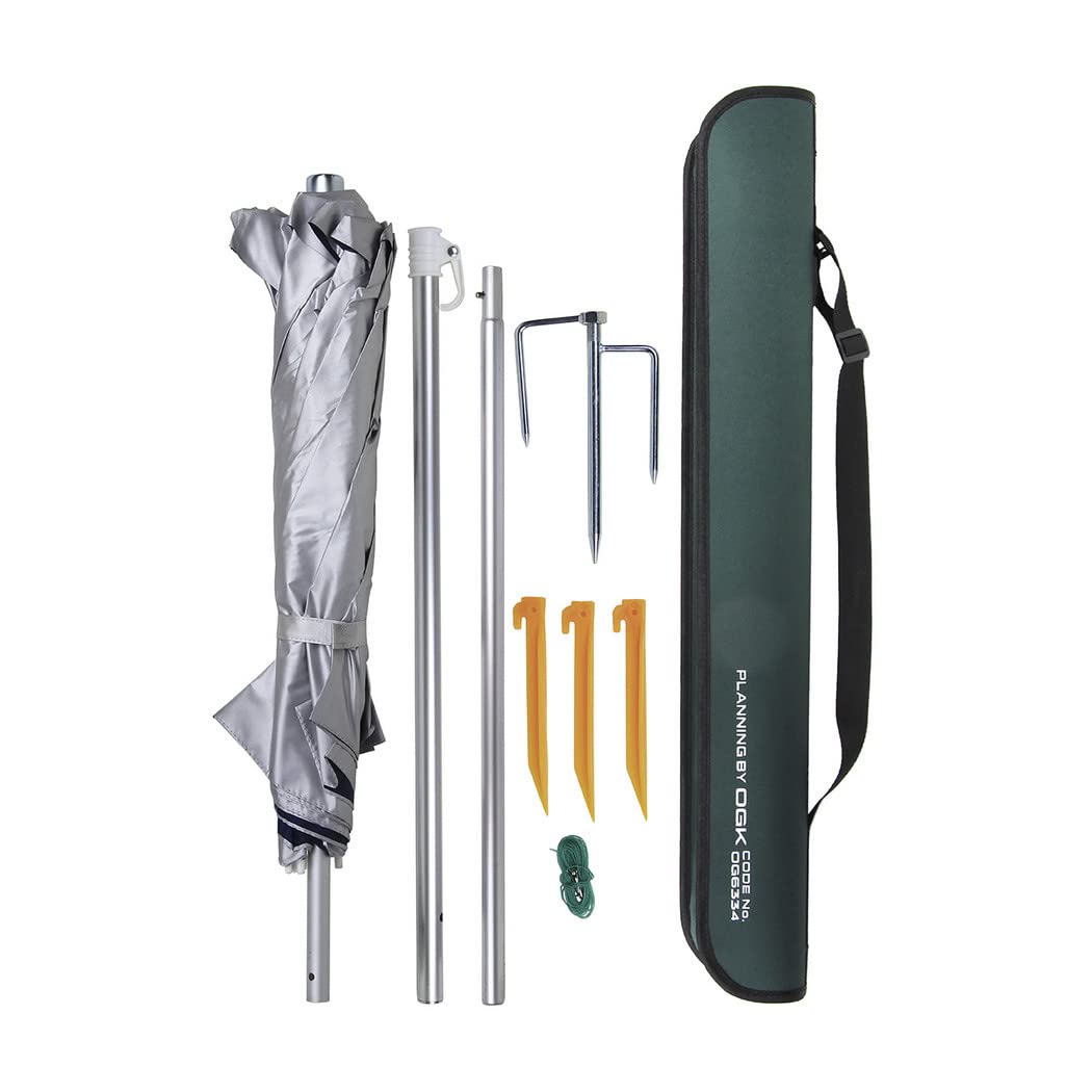 

OGK OG6334 Compact Sunshade Diameter 160cm Parasol,