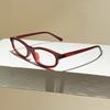 Blue Light Blocking Glasses High-Transmittance Fashion Clear Lens Glasses Small Oval Eyewear Trendy Retro Hip Hop Glasses
