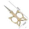 Butterfly Scissors Stainless Steel Household Cross-stitch Scissors Gold-plated Manicure Scissors