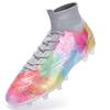 Neue FGTF Fußballschuhe Herren atmungsaktive High-Top lange und kurze Stollen Fußballschuhe modisch große Größe