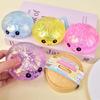 Squishy Knödel Bunt Glitzer Smiley Gesicht Gedämpftes Brötchen Langsam Aufgehend Dehnbar Fidget Spielzeug Mit Dampfgarer Stressabbau Blindbox