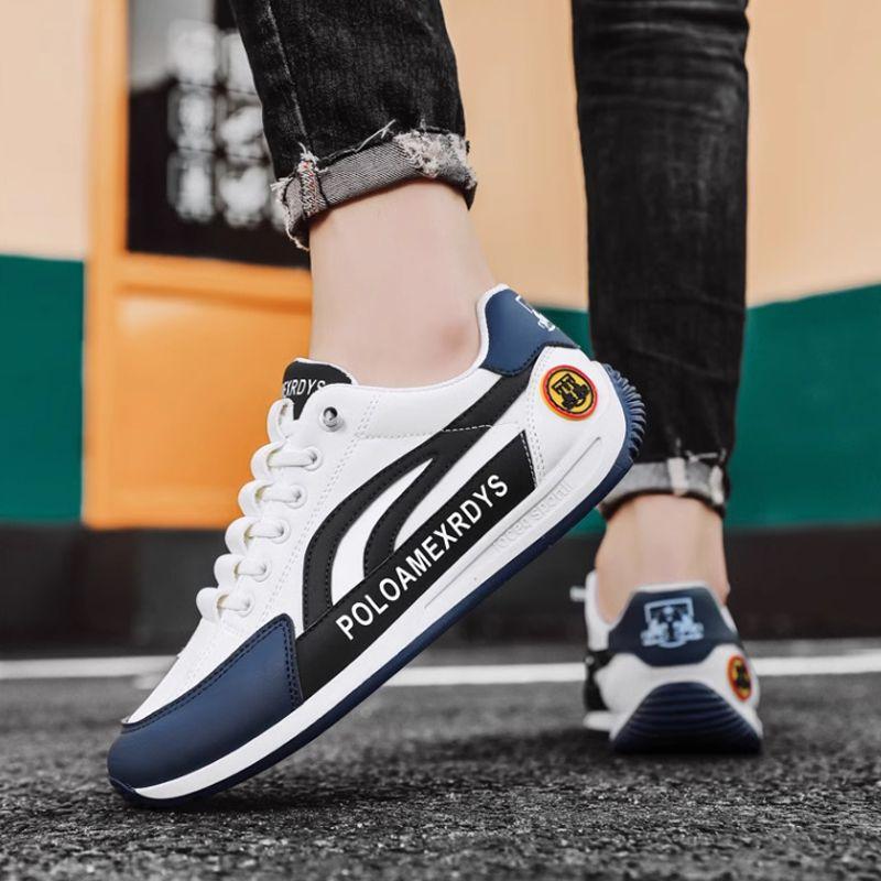 Spring Forrest Gump men's shoes breathable little white board shoes sports and leisure shoes one pedal trendy shoes