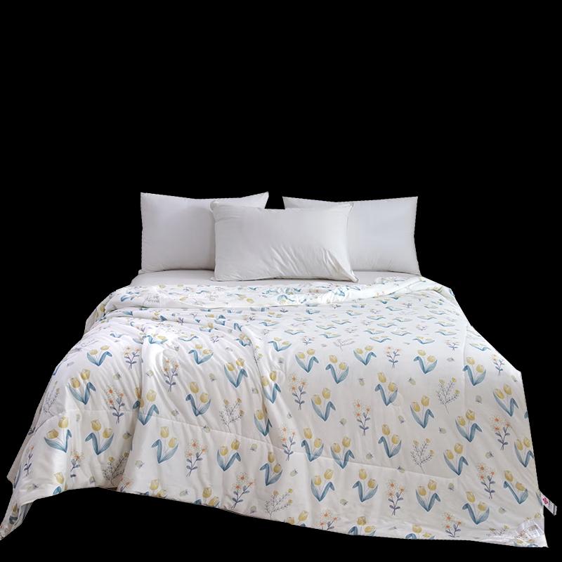 Jieliya Puff Milk Cotton Summer Cooling Comforter