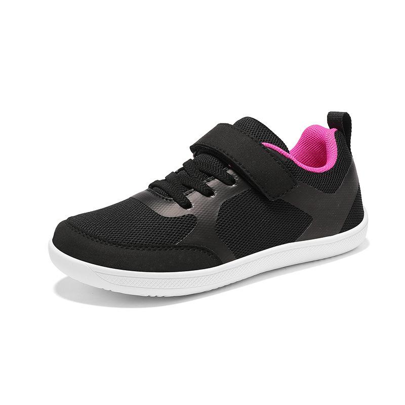 Scarpe Sportive da Bambino a Punta Larga: Sneakers Basse Traspiranti per Ragazzi e Ragazze, Perfette per Escursioni e Attività all'Aperto