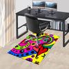 1PC Abstract Art Extra Large Non Slip Floor carpet, Office, family, bedroom, Studio Large Area Rug Indoor Rugs, Vibrant Colors