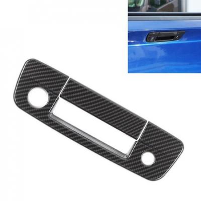 Carbon Fiber Tailgate Door Handle Cover Trim For Dodge RAM 1500 10-17Accessories