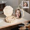 Wooden Baby Teeth & Lanugo Keepsake Box for Children