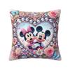 Disney Cartoon Minnie Mouse Cushion Covers Polyester Anime Throw Pillow Case for Sofa Car Square Pillowcase Bedroom Decoration