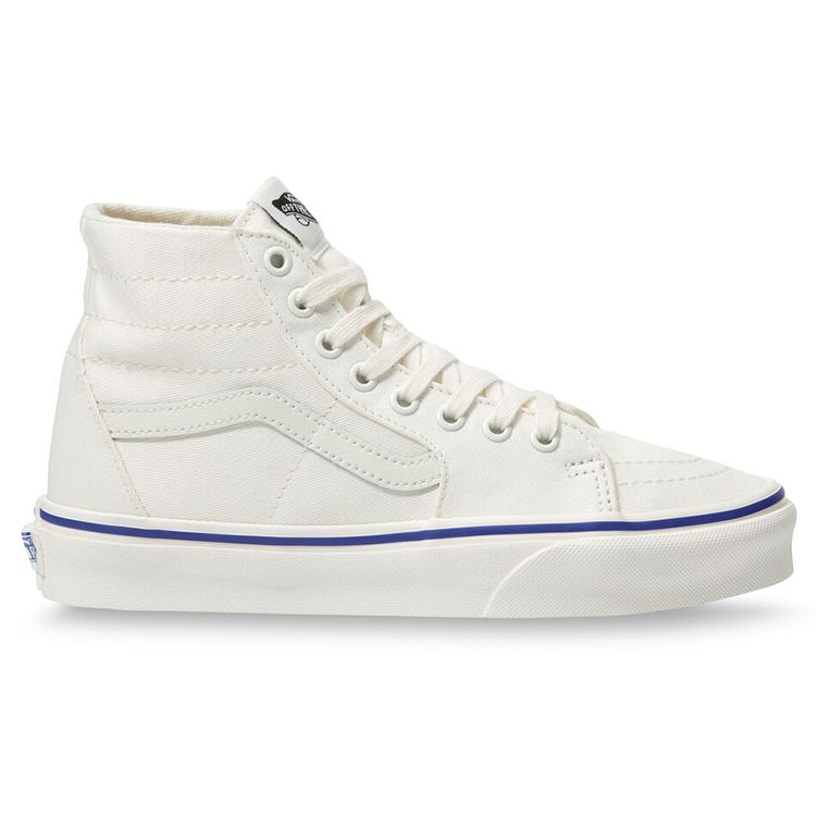 Vans Sk8 Retro High-Top Skate Shoes Unisex Sneakers White Blue VN0A4U164U3