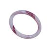 Raspberry Sparkling Water Chalcedony Dangle Bracelet: New Chinese Style Hanfu Accessory with 8mm Round Bar.