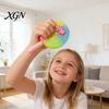 Healing Pinch Toy Colorful Lollipop Squeeze Stress Relief Multicolor Candy Sensory Fidget Decompression Simulated Food Gradient