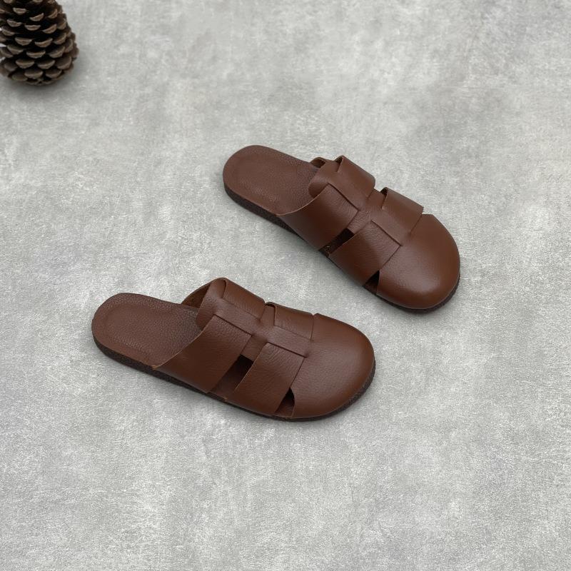 Baotou Semi-slipper Summer New Style Casual Soft Shoes
