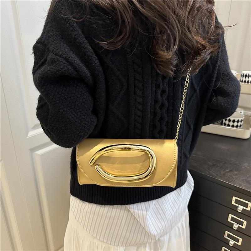 Autumn Fashion Women's Shoulder Crossbody Bag New Personality Niche Design Casual Simple Small Square Bag