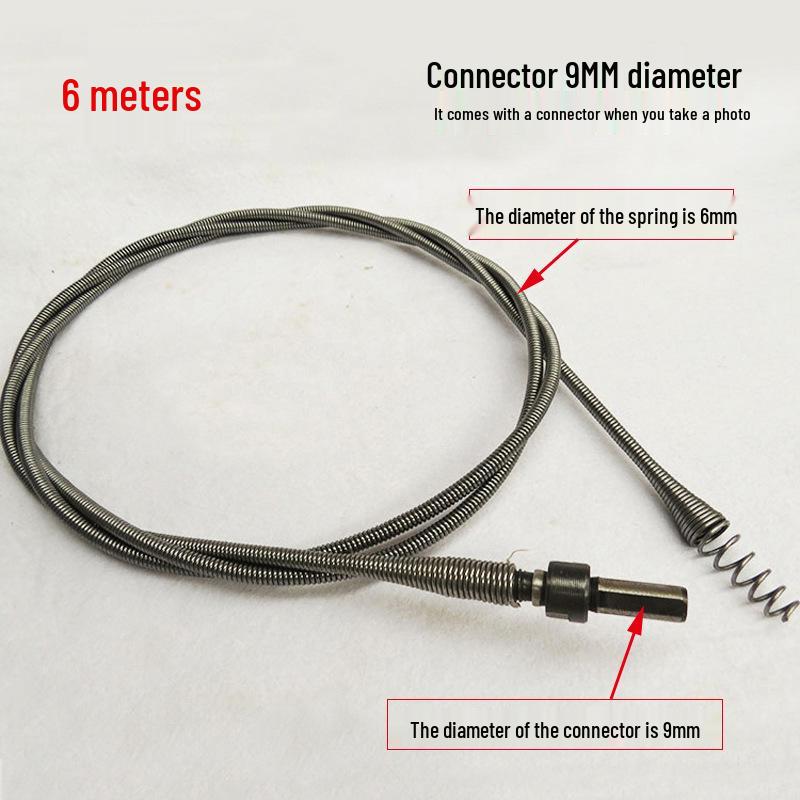 Elektrisch betriebener Abflussreiniger für Toiletten, Waschbecken und Küchenrohre