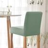 Elastic Hair Pulling Low Back Chair Cover High Stool Cover Hotel Chair Cushion Cover Household Dust Cover