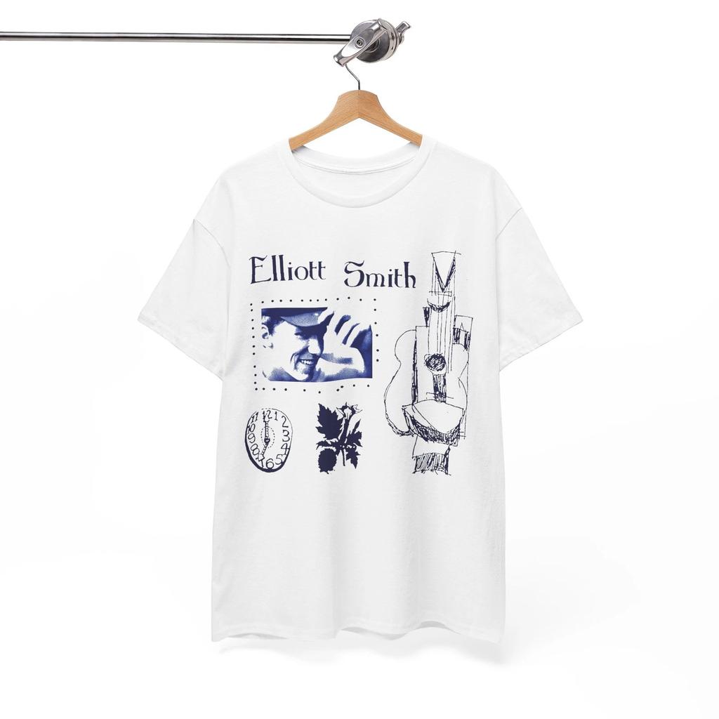 Elliott Smith Fan Art Tribute T-Shirt, Unisex Tee