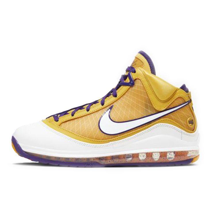 

Кроссовки унисекс Nike LeBron 7 QS Media Day Фиолетовый суд-фиолетовый белый CW2300-500