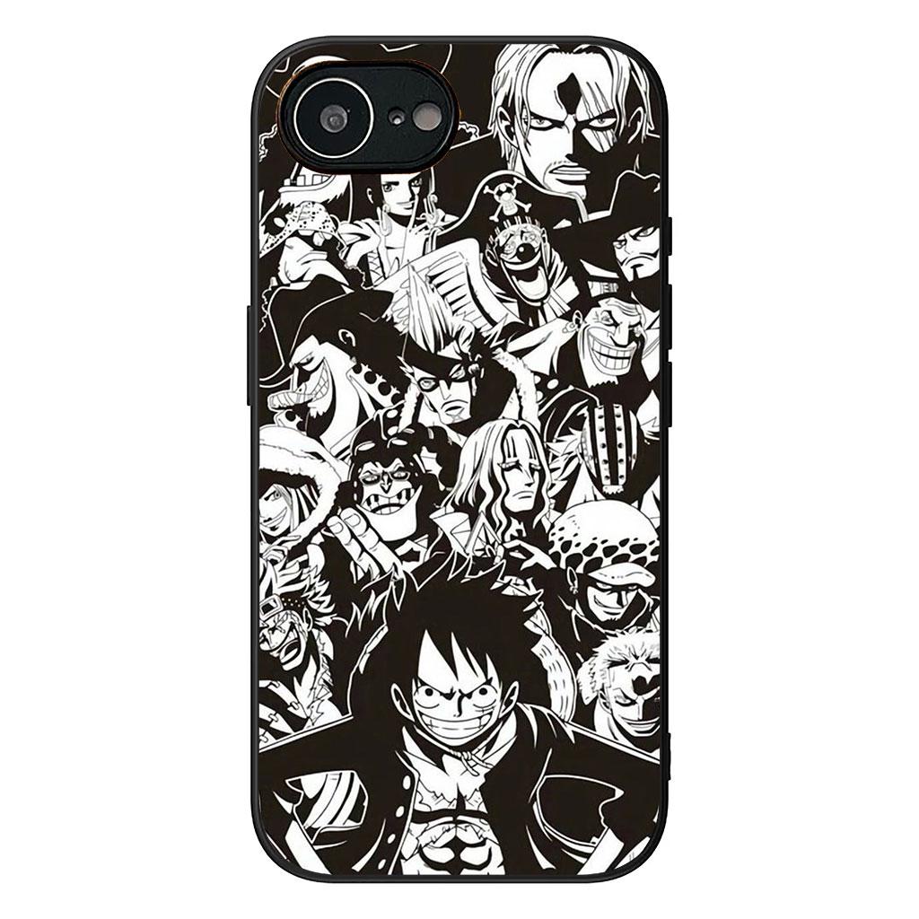 Cover for Apple iPhone 17 16 11 Pro XS Max XR 6 7 8 Plus 16E SE 2020 Air 5 SE2 Phone Case Roronoa One Pieces Luffy Zoro