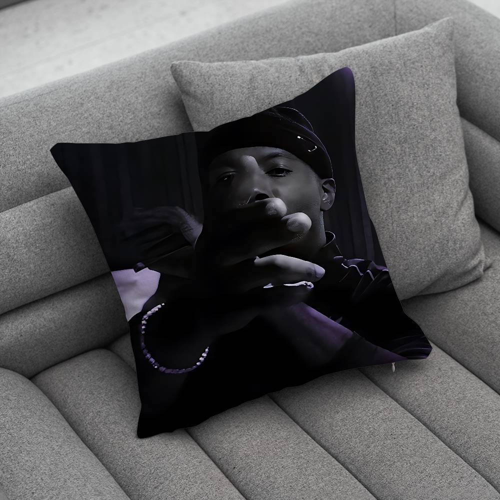 Rapper WWerenoisS Kreative gemusterte Kissenbezüge für Innendekoration Büro Wohnzimmer Zuhause