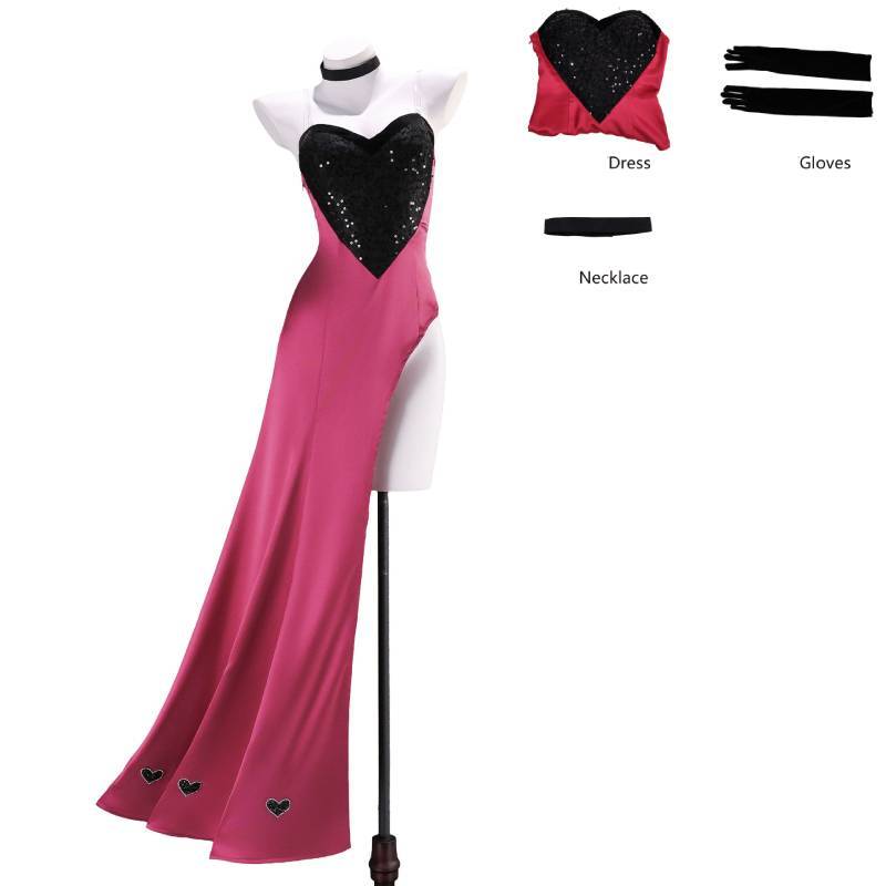 Hazbin Hotel Angel Dust Cosplay Costume