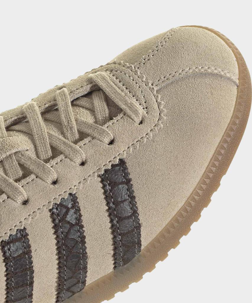 adidas Bermuda - Stone Khaki: Aura Coffee / Ih4183