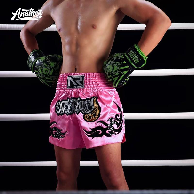 MMA Training Shorts Muay Thai Boxing Kickboxing Sanda Camp Gym Workout Men Women Neutral Fit