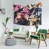 Megumi Besto Friendo Jujutsu Kaisen Sukuna Anime Tapestry Art Aesthetic Tapestries for Bedroom Home Wall Cloth Wall Hanging