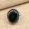 Chrome Diopside Gemstone Handmade Jewelry 925 Solid Sterling Silver Ring fro Women