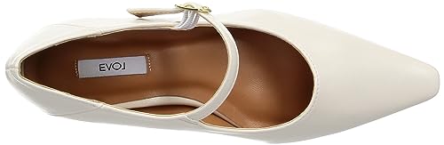 Evol Damen Mary Jane Pumps mit 4 cm Absatz, IV5171 IVE, Größe 25,0 cm