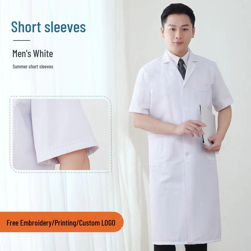 Unisex Thick Long Sleeve Lab Coat for Medical and Research Professionals XL