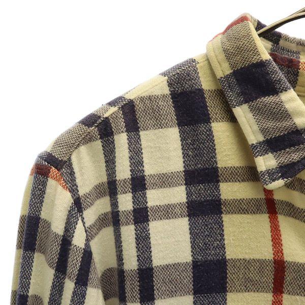 45RPM.& Check Pattern Long Sleeve Shirt 1 Women Used