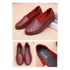 Sandals Summer Breathable Fashionable Hollow Leather Shoes Soft Sole Non Slip Flat Bottom Women's Shoes Perforated Shoes