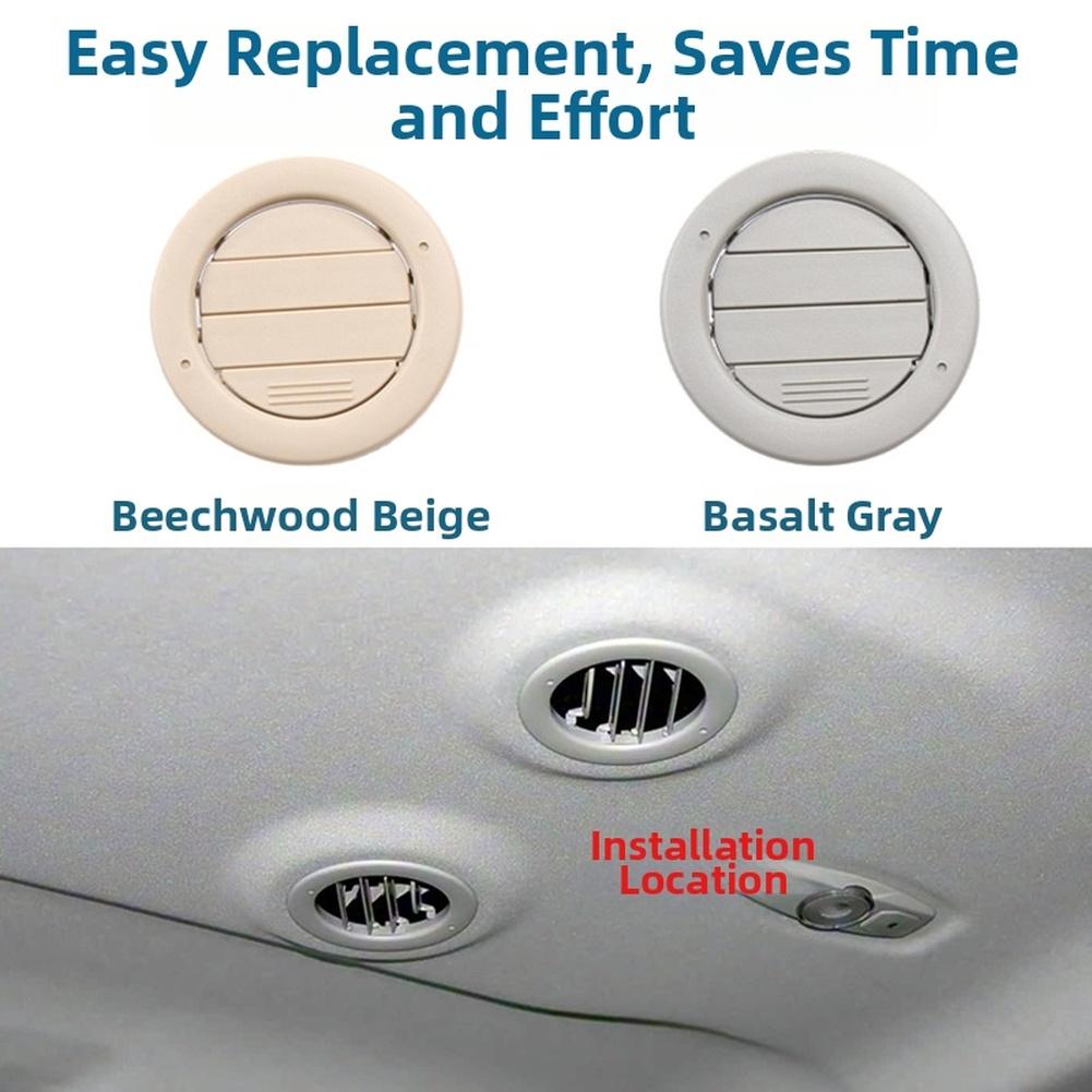 Air Vent Ventilation Opening Roof Air Vent Grille ABS PC Ventilation Outlet For V348 V362 FOR T6 12*12*4cm Roof Louver Vent