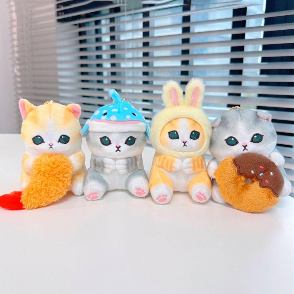 

Кулон плюшевый умиротворяющий игрушки акула кошка плюшевый брелок плюшевый брелок жареные креветки кошка плюшевая кукла